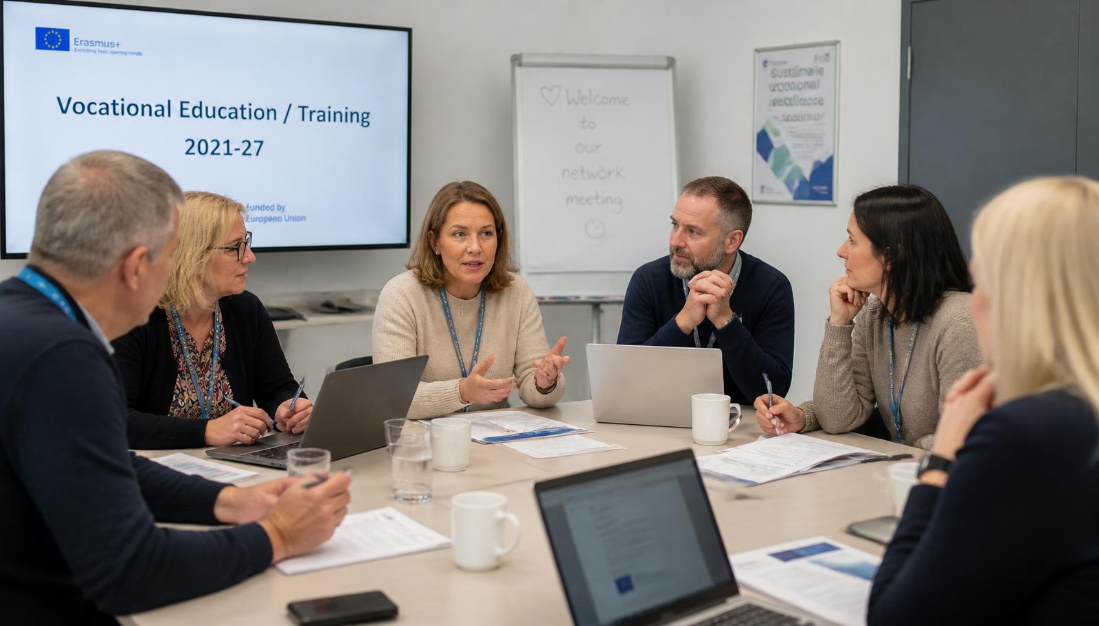 Six partner workshops between October 2026 and February 2028, plus continuous development of the open course.